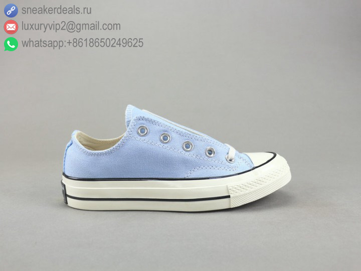 CONVERSE ALL STAR 1970 LIGHT BLUE CANVAS SKATE SHOES LOW UNISEX